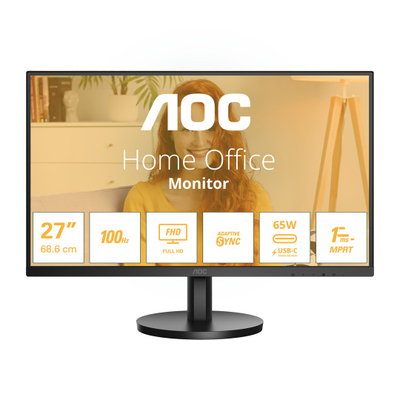Monitor AOC 27B3CA2, 27", FHD, 100 Hz, i zi