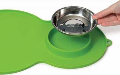Tapet silikoni për mace Catit Peanut, 46x29cm, jeshil