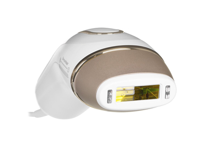 Depilator IPL Braun Silk-expert Pro 5 PL5052, sensor SkinPro 2.0, filtër UV, i bardhë ari