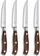 Set thika bifteku Victorinox, 4 copë, druri