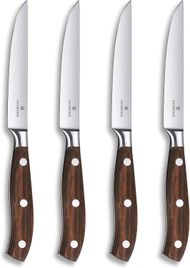 Set thika bifteku Victorinox, 4 copë, druri