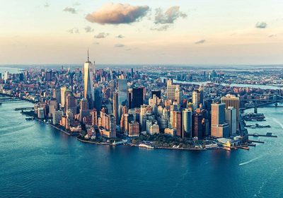 Puzzle Ravensburger New York, 1000 copa, panoramë skyline, shumëngjyrësh
