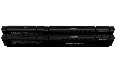 Рам меморија Кингстон Фјури Бист DDR5, 32GB 6000MHz, CL30, црна