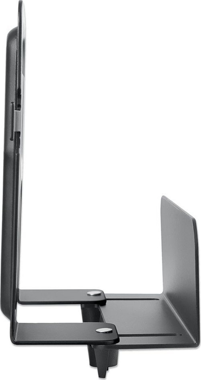 Mbajtëse muri Manhattan 462075 Computer Mount për mini PC dhe media box, metal, e zezë