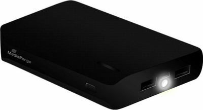 Powerbank MediaRange MR752, 8800mAh, 2x USB, e zezë