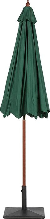 Çadër kopshti Beliani Toscana, 270cm, mbrojtje UV, jeshile e errët