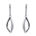 Set me bizhuteri Brilio Silver SET205W, varëse + vathë