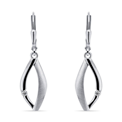 Set me bizhuteri Brilio Silver SET205W, varëse + vathë