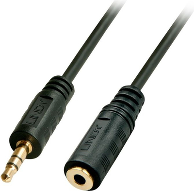 Kabllo Lindy Jack 3.5mm - Jack 3.5mm 35653, 3m, e zezë