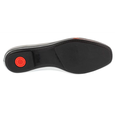 Балерина FitFlop Delicato Bow Soft Ballerina W IH2-011, природна кожа, ѓон EVA