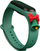 Rrip silikoni për Xiaomi Mi Band 6 edhe 5, me dizajn Krishtlindjesh, jeshile e errët