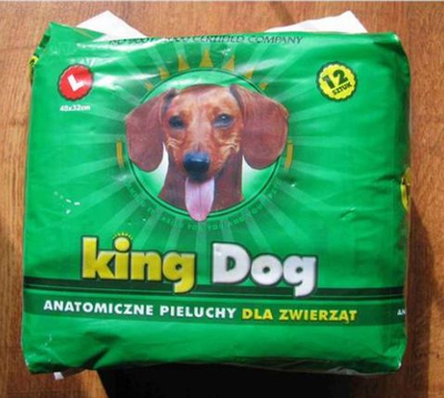 PELENË E GJATË PËR QEN KING DOG "M"12 copë