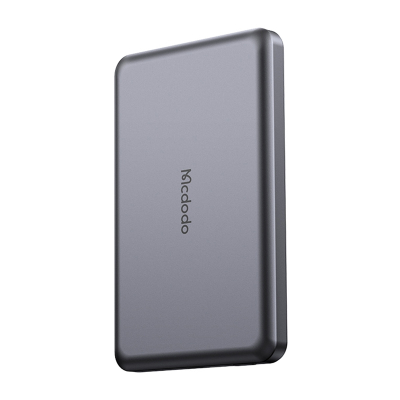 Power bank magnetik Mcdodo MC-4641, 5000 mAh, 20W, gri e errët