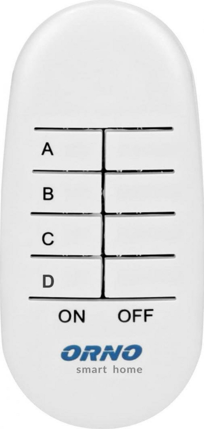 Telekomandë Orno OR-SH-1752, 4 kanale, Smart Home, e bardhë