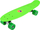 Pennyboard Aga4Kids MR6005, plastikë PP, kushineta ABEC 7, shumëngjyrësh