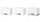Ruter mesh Mercusys Halo H85X, Wi-Fi 6, dual band, set 3 copë, i bardhë