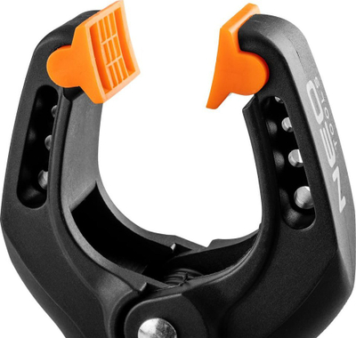 Kapëse me sustë Carpenter Spring Clamp, 220mm, plastike, portokalli