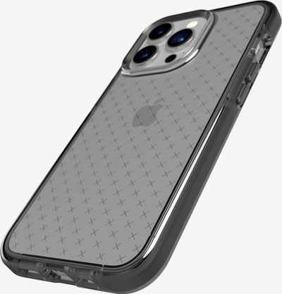 Kapak telefoni Tech21 Evo Check T21-9192 për iPhone 13 Pro, 6.1\", smokey black