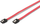 Kabllo SATA MicroConnect SAT15005C, 0.5m, e kuqe