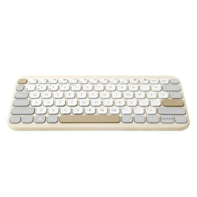 Tastierë ASUS Marshmallow KW100, Bluetooth, wireless, bezhë