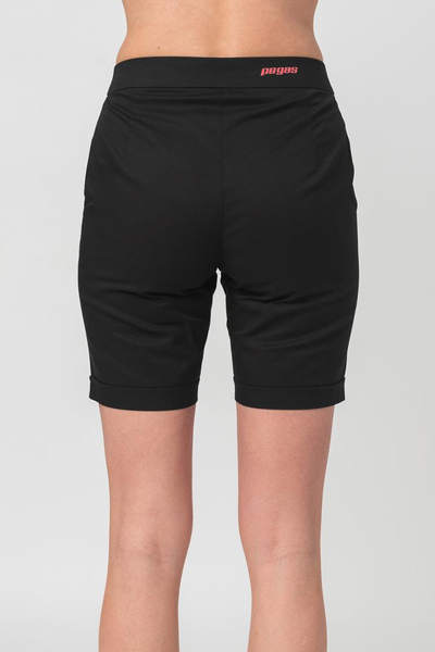 Shorta casual për femra PEGAS, madhësia XS, të zeza