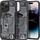 Mbrojtëse telefoni Spigen Ultra Hybrid MagFit për iPhone 14 Pro, MagSafe, dizajn Zero One, transparente