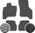 Tapete gome PREMIUM për Volkswagen e-Golf 2014-2019, set 4 copë, të zeza