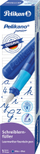 Сталожелпенкало со мастило Pelikan Pelikano Junior P67A, за деца, челично перо, сина боја