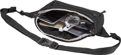 Çantë crossbody Eagle Creek Stash, 2L, me rrip që e rregullon, e zezë