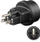 Adapter prizë Microconnect PETRAVEL3, Type B në Type F, i zi