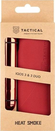 Mbulesë mbrojtëse Tactical për IQOS 3.0 dhe 3 Duo, silikon, e kuqe