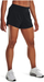 Спортски шорц Under Armour Flex Woven 2 in 1 за жени, внатрешна компресија, UA Storm, црни