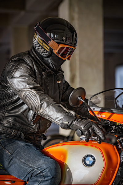 Kaskë moto CASSIDA ESO Forty Nine, fiberglass, ECE 22.06, pearl black gold grey