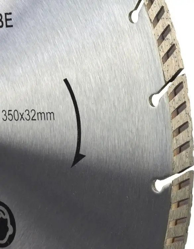 Disk prerës diamanti GEKO, 350mm, vrimë 32mm