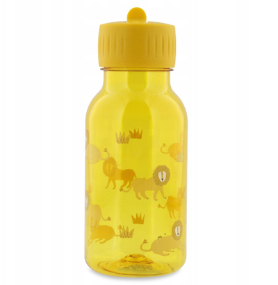 Shishe uji për fëmijë Trixie Lively Lion Tritan, 350ml, me pipëz, e verdhë