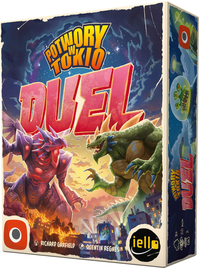 Lojë tavoline Portal Games King of Tokyo Duel, për 2 lojtarë, 8+, shumëngjyrëshe