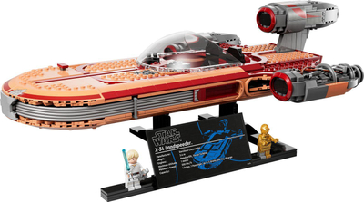 Set LEGO Star Wars 75341 Landspeeder i Luke Skywalker, Ultimate Collector Series, 1890 copa, shumëngjyrësh