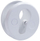 Rozetë cilindri Alantec ESCUTCHEON 016PZ, çelik, e bardhë