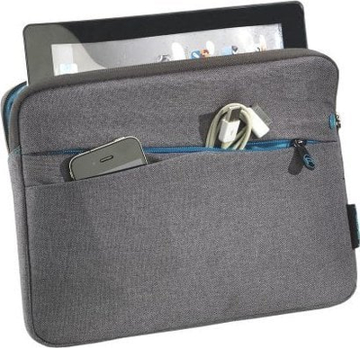 Торба за таблет PEDEA Fashion, 10.1", најлон, сива