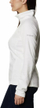 Bluza polar Columbia Glacial IV Half Zip W, për goca, me gjysmë zinxhir, e bardhë