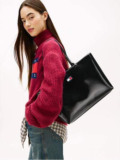 Çantë për femra Tommy Hilfiger, e zezë