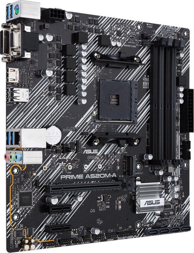 Pllakë amë ASUS PRIME A520M-A AMD  A520