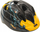 Helmet biçiklete për kalamaj Batman, madhësia 52–56 cm, me vrima ajrimi, zi me të verdhë