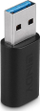Adapter USB Lindy 41904, USB C në USB A, USB 3.2, i zi