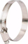 Set kapëse metalike Neo WORM GEAR CLAMP 37-032, 70-90mm, 10 copë, argjend