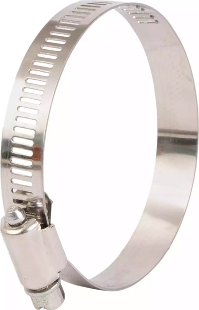 Set kapëse metalike Neo WORM GEAR CLAMP 37-032, 70-90mm, 10 copë, argjend