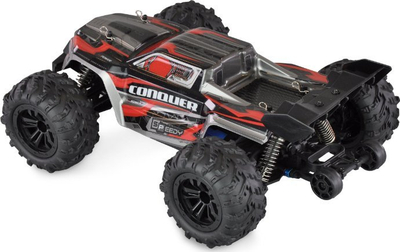 Машина со далечинско управување Amewi Conquer Truggy, 1:16, батерија Li Ion 1300mAh, црвена