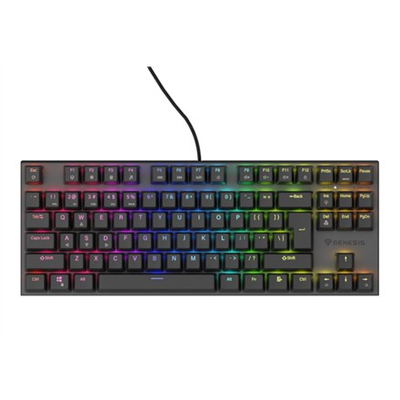 Tastierë Genesis Thor 303 TKL, Outemu Brown, RGB, e zezë