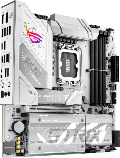 Pllakë amë ASUS ROG Strix B860 G Gaming WiFi, Intel LGA 1851, DDR5, mATX, e bardhë