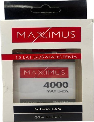 Bateri Maxximus për Xiaomi Redmi 7, 4000 mAh, BN46